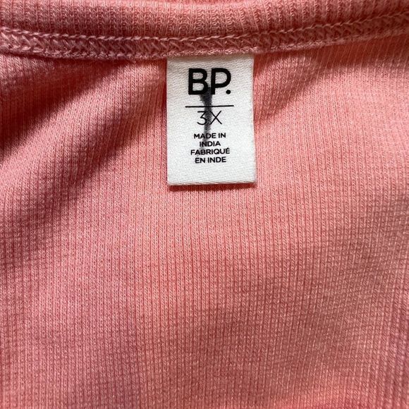 NWOT BP Sleeveless Rib Dress in Pink Pudding (3X)‎ - Picture 7 of 11